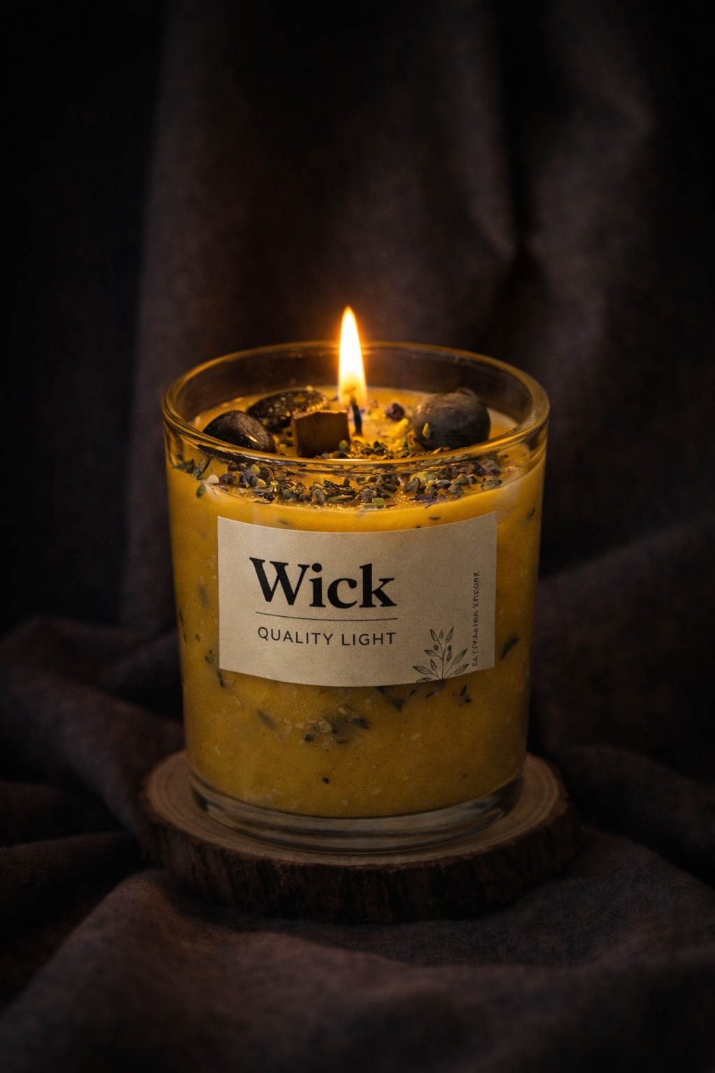 Premium Soy Wax Home Fragrance Candle - Natural Aromatherapy Candle 190g