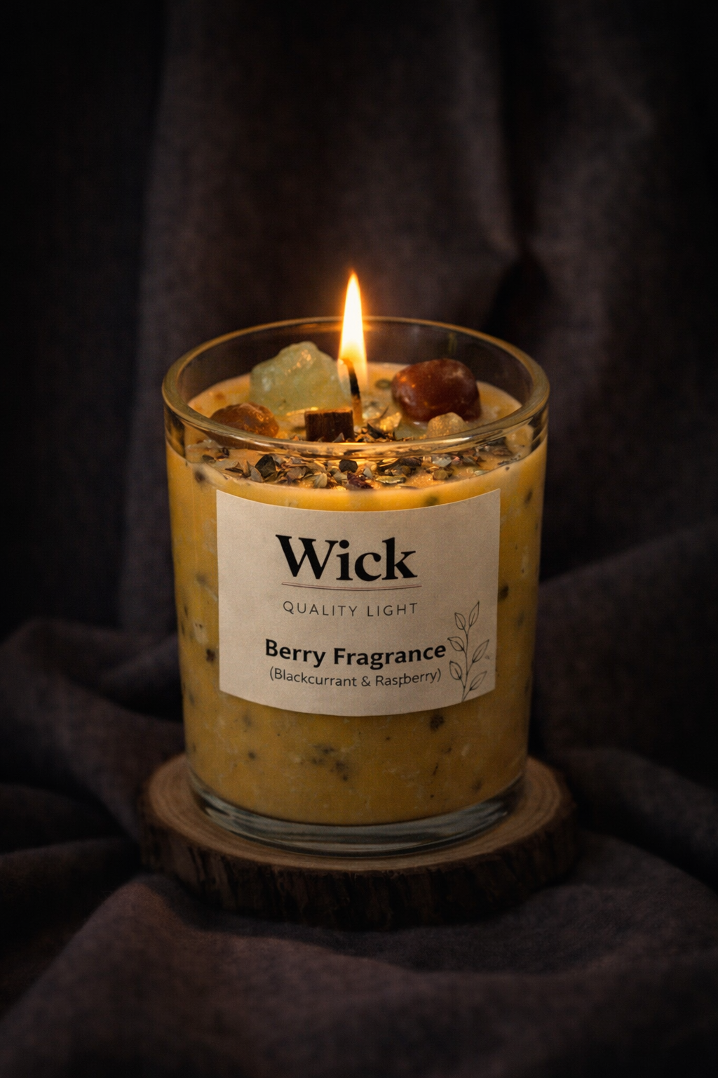 Premium Soy Wax Home Fragrance Candle - Natural Aromatherapy Candle 190g