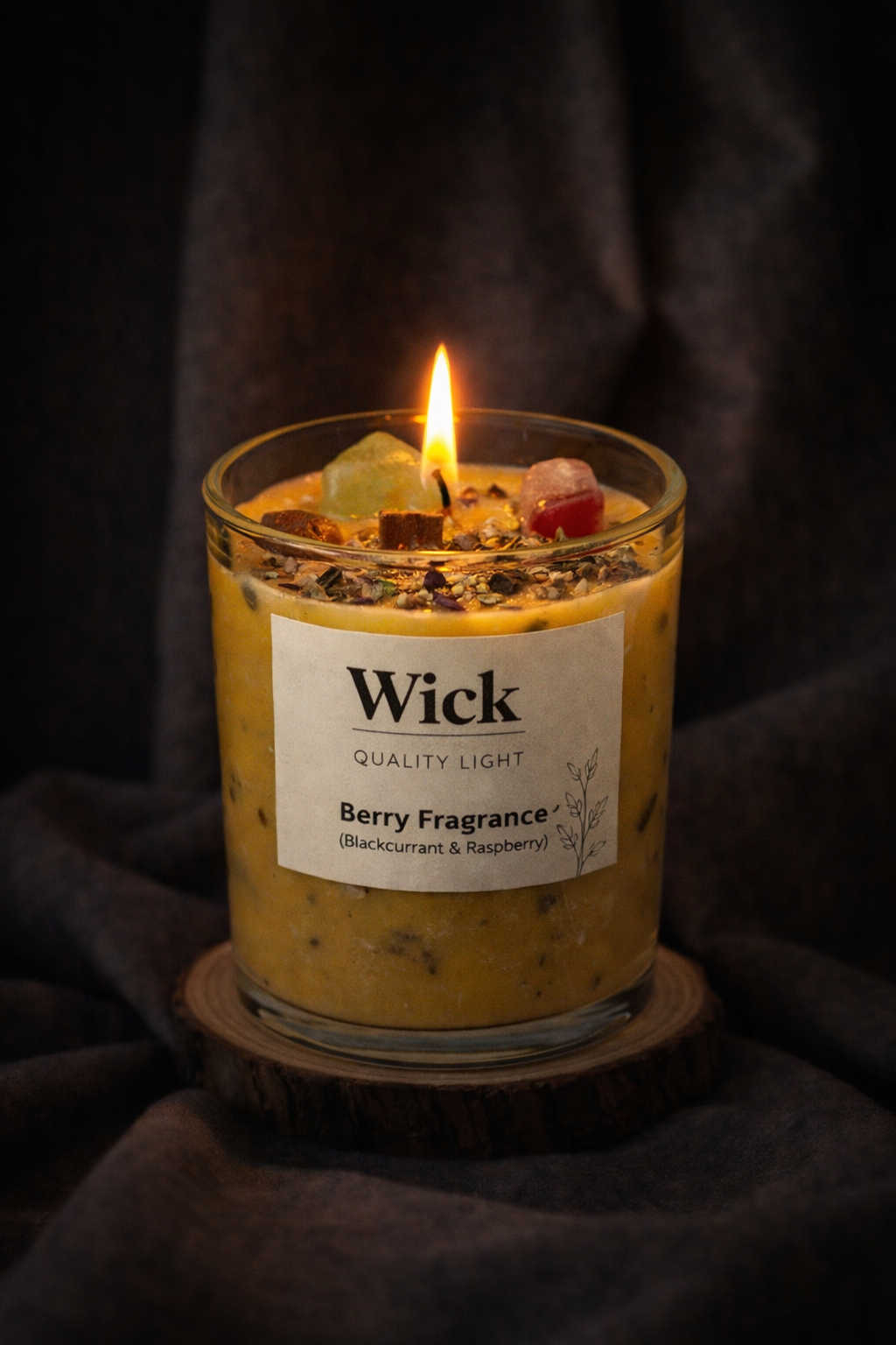 Premium Soy Wax Home Fragrance Candle - Natural Aromatherapy Candle 190g