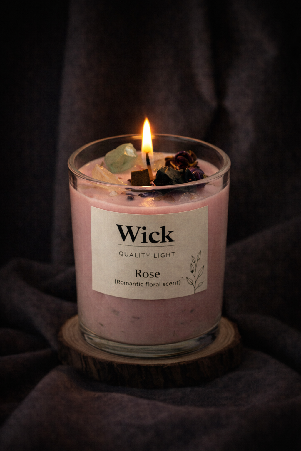 Premium Soy Wax Home Fragrance Candle - Natural Aromatherapy Candle 190g