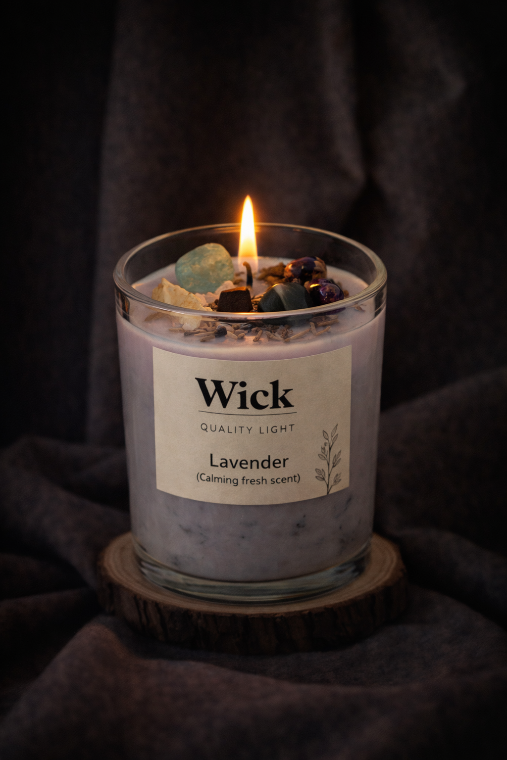 Premium Soy Wax Home Fragrance Candle - Natural Aromatherapy Candle 190g