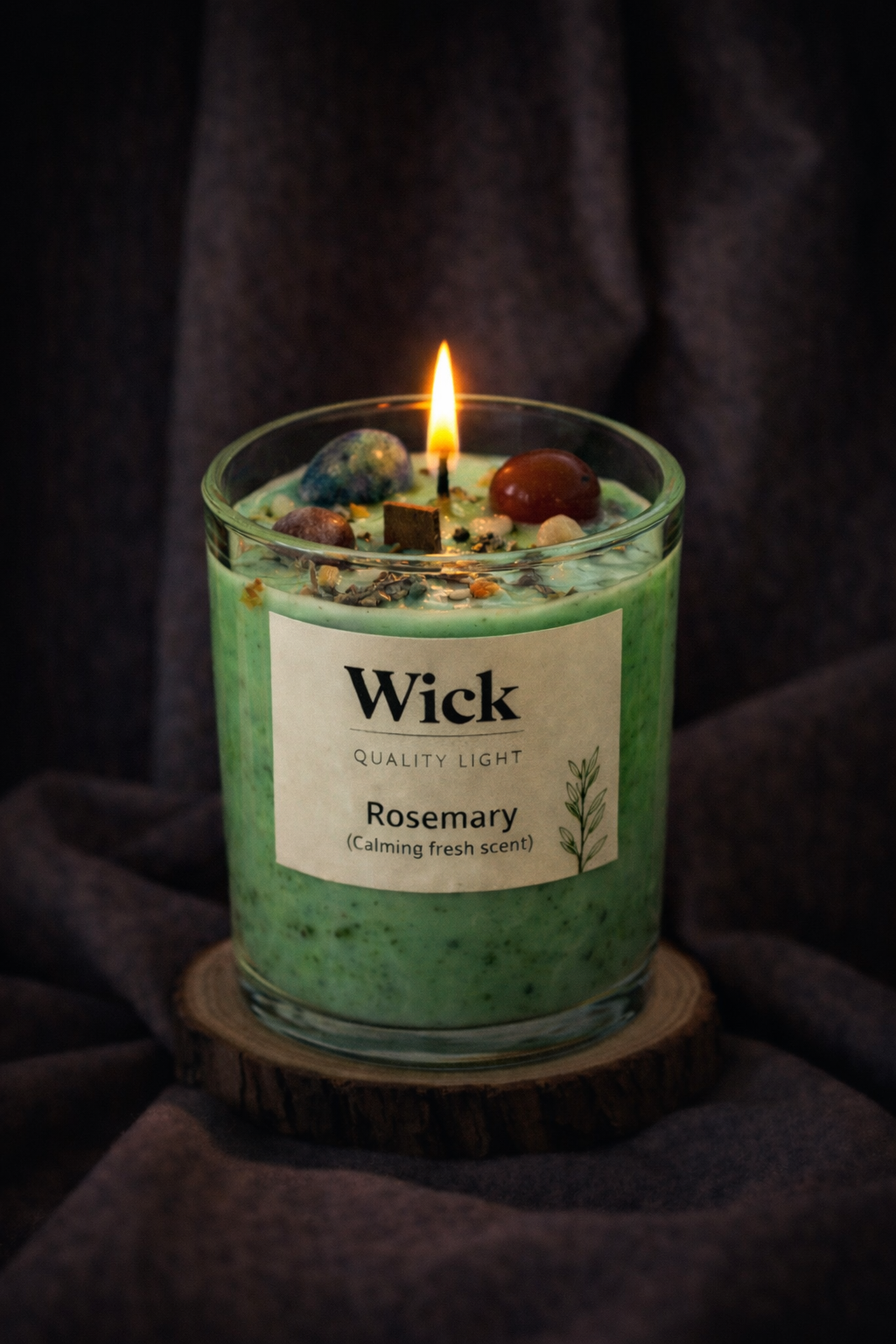 Premium Soy Wax Home Fragrance Candle - Natural Aromatherapy Candle 190g