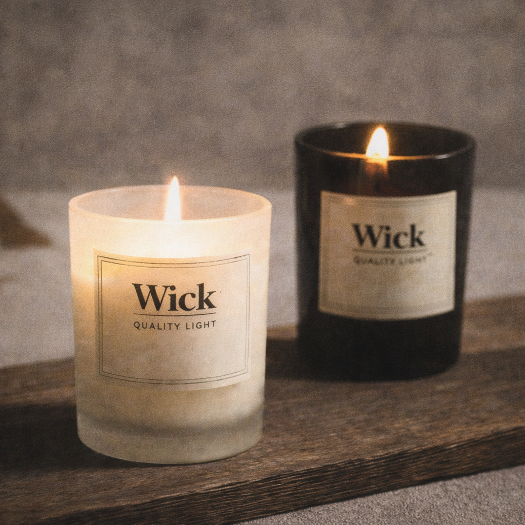 Modern European Plant Scent Aromatherapy Candle - Air Purifying Soy Wax Candle Cup